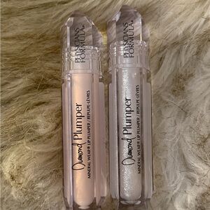 2 Physicians Formula Diamond Plumper Lip Gloss -Pink Princess- Diamond Marquise